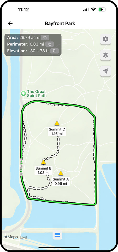 Walk & Track with GPS